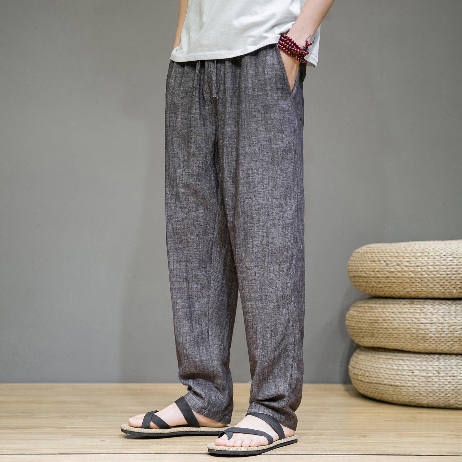 Summer New Linen Casual Pants