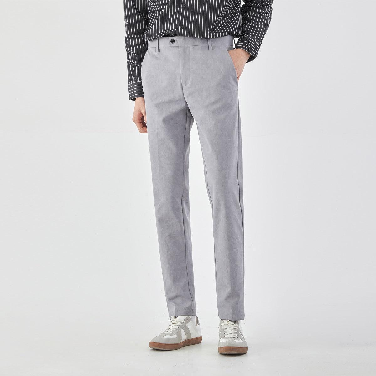 Summer Nine-point Suit Trousers Men&