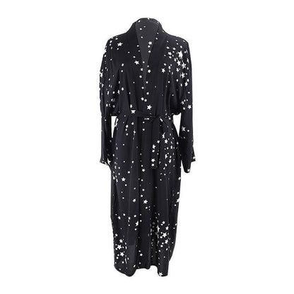 &quot;Sun-Kissed Serenity&quot; Cotton Beach Cover-Up - A Stylish Swimwear Essential for Women