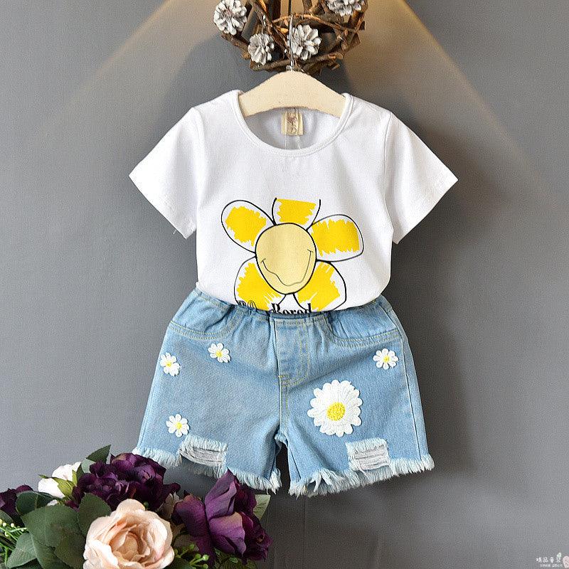 Girls two-piece summer children&