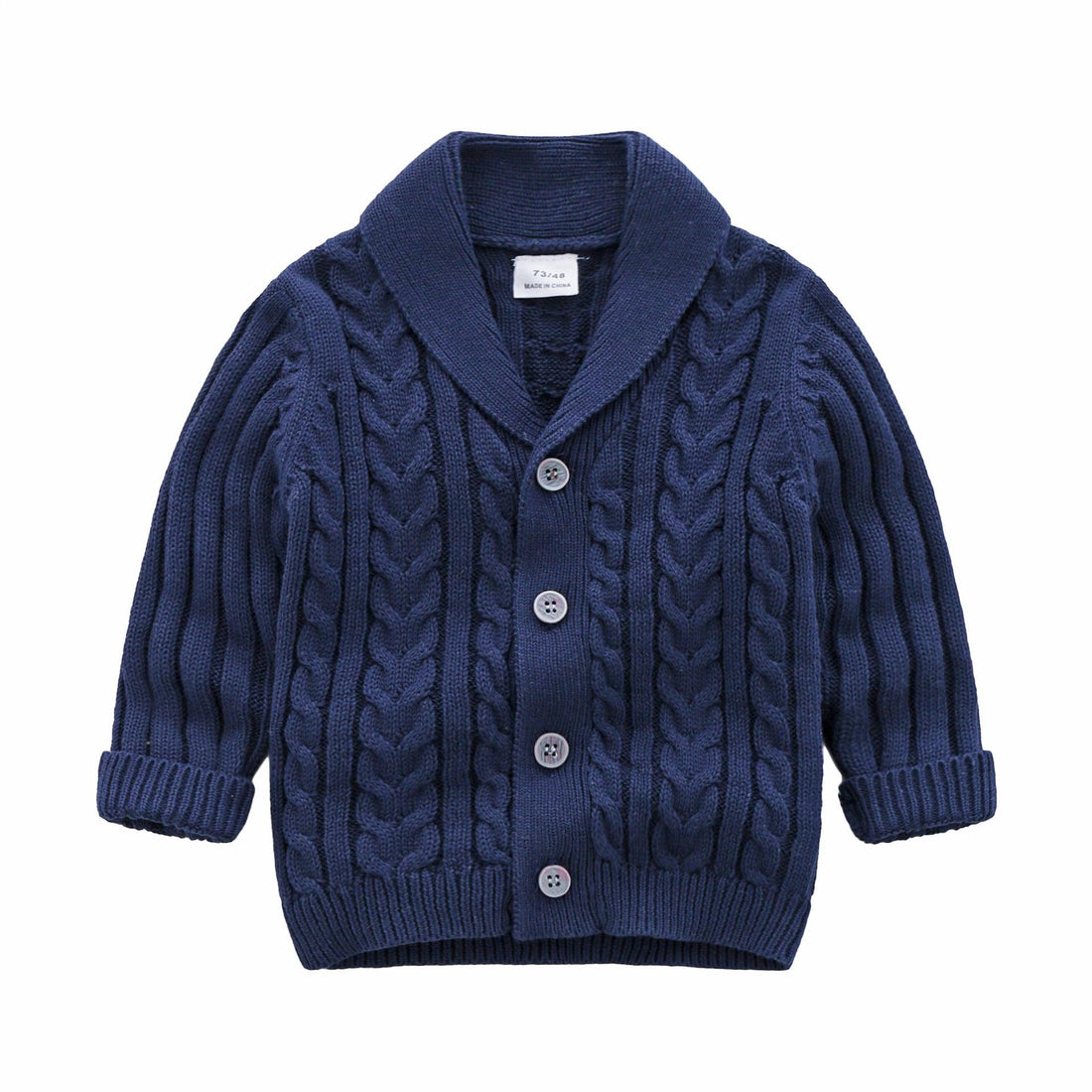 Baby Simple Sweater Knitted Cardigan Coat - Fashion - Your-Look