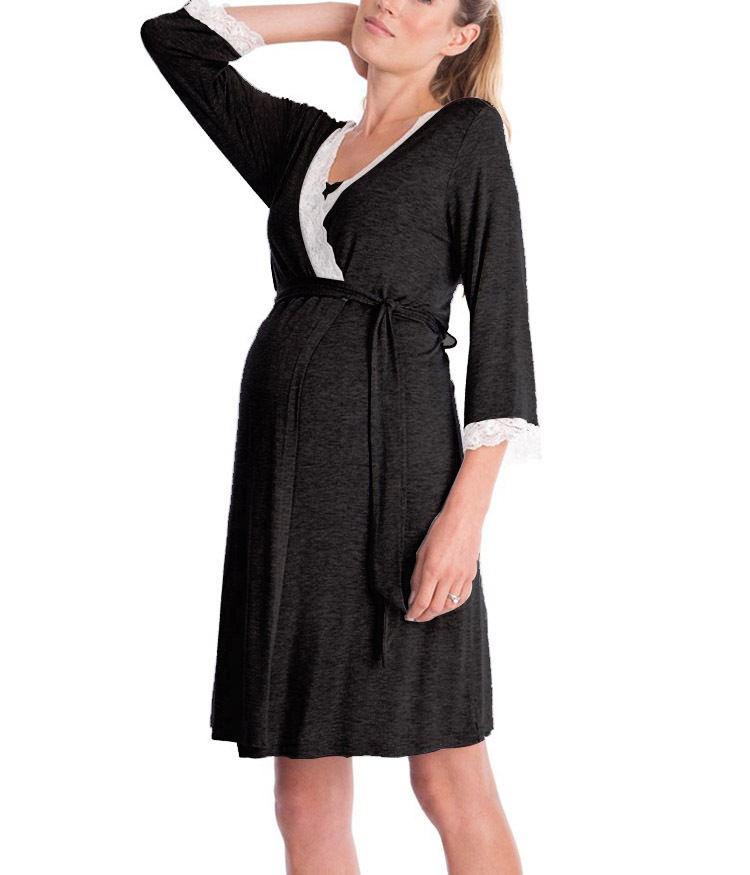 Sweet Dreams Await: Maternity Nightdress Sleepwear for Expectant Mothers - Your-Look