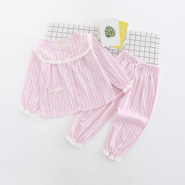 New Pcs Set Children Pajamas Baby Boy Girls Long Sleeves - - Your-Look