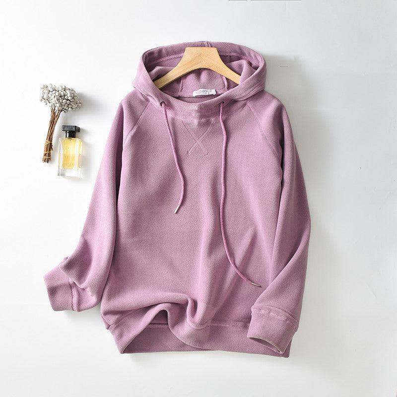 Cozy Chic: Thickened Warm Double-Sided Hooded Sweater for Women - Your-Look