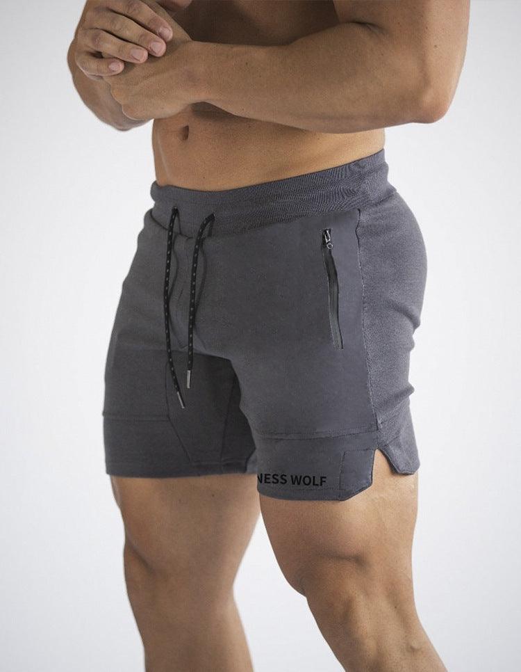 Tight-fitting Lace-pocket Sports Shorts - Fashion - Your-Look