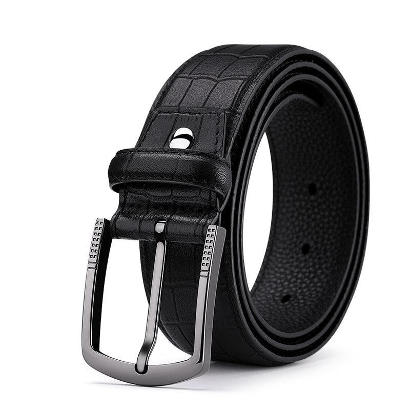 Timeless Class - Pure Leather Pin Buckle Belt - Your-Look