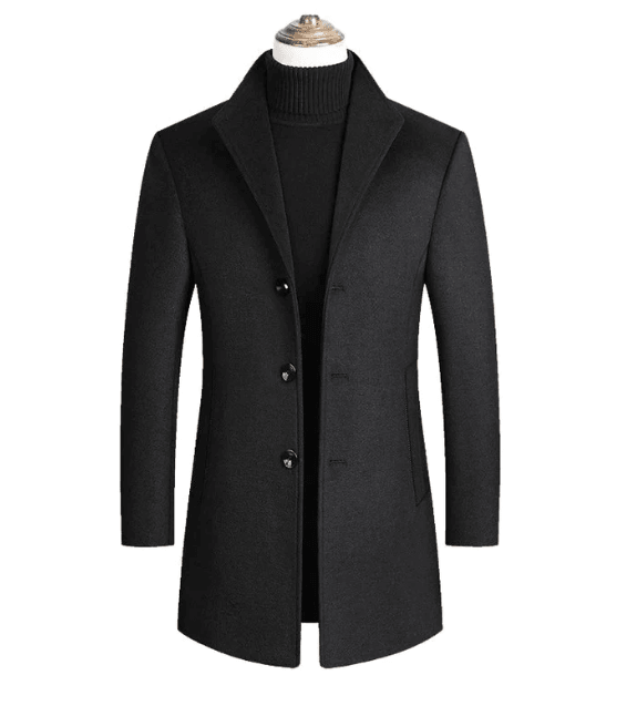 Wool Overcoat - - Your-Look