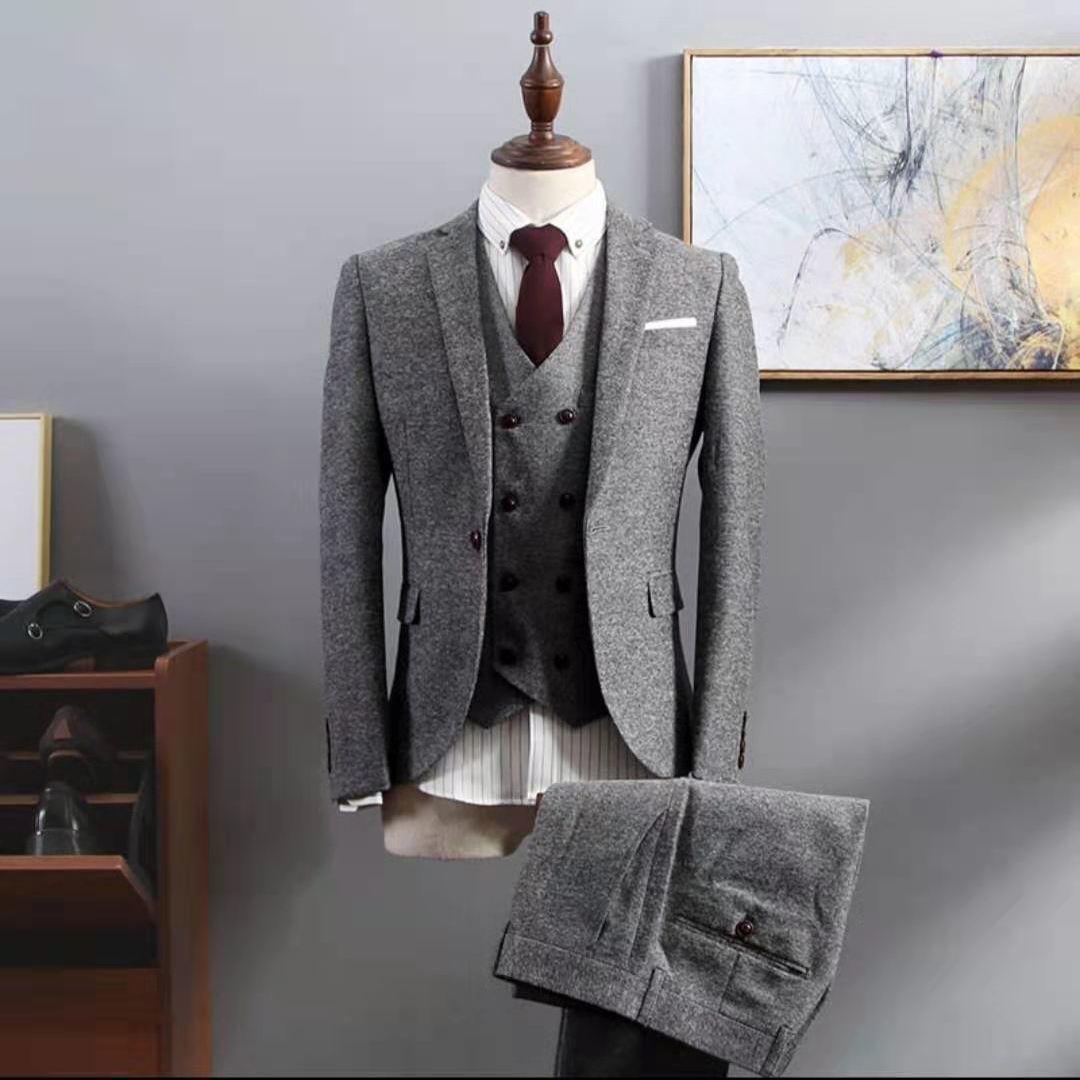 Timeless Three-Piece Business Formal Suit for Men: Elevate Your Professional Style - Your-Look