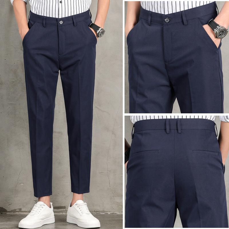 Trendy Nine-point Trousers Men&