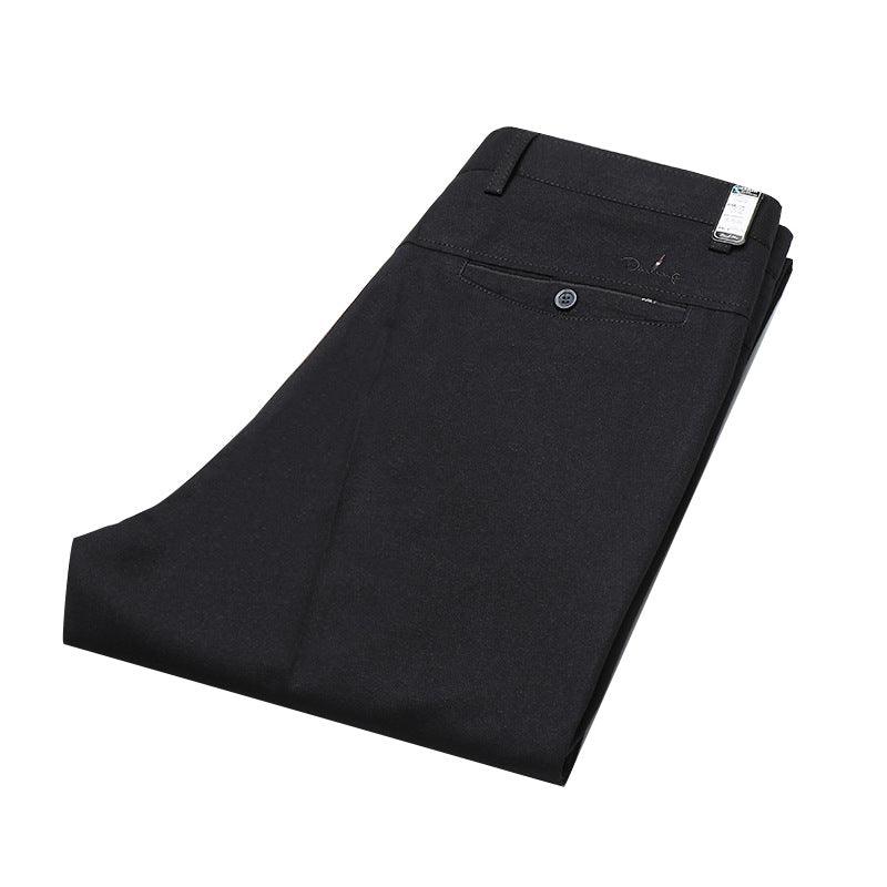 Trousers Stretch Straight Straight Solid Color Casual Trousers - Fashion - Your-Look