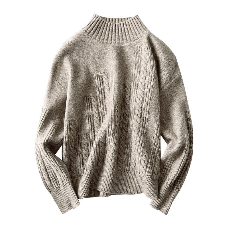 Cozy Elegance: Turtleneck Wool Sweater for Women - Your-Look