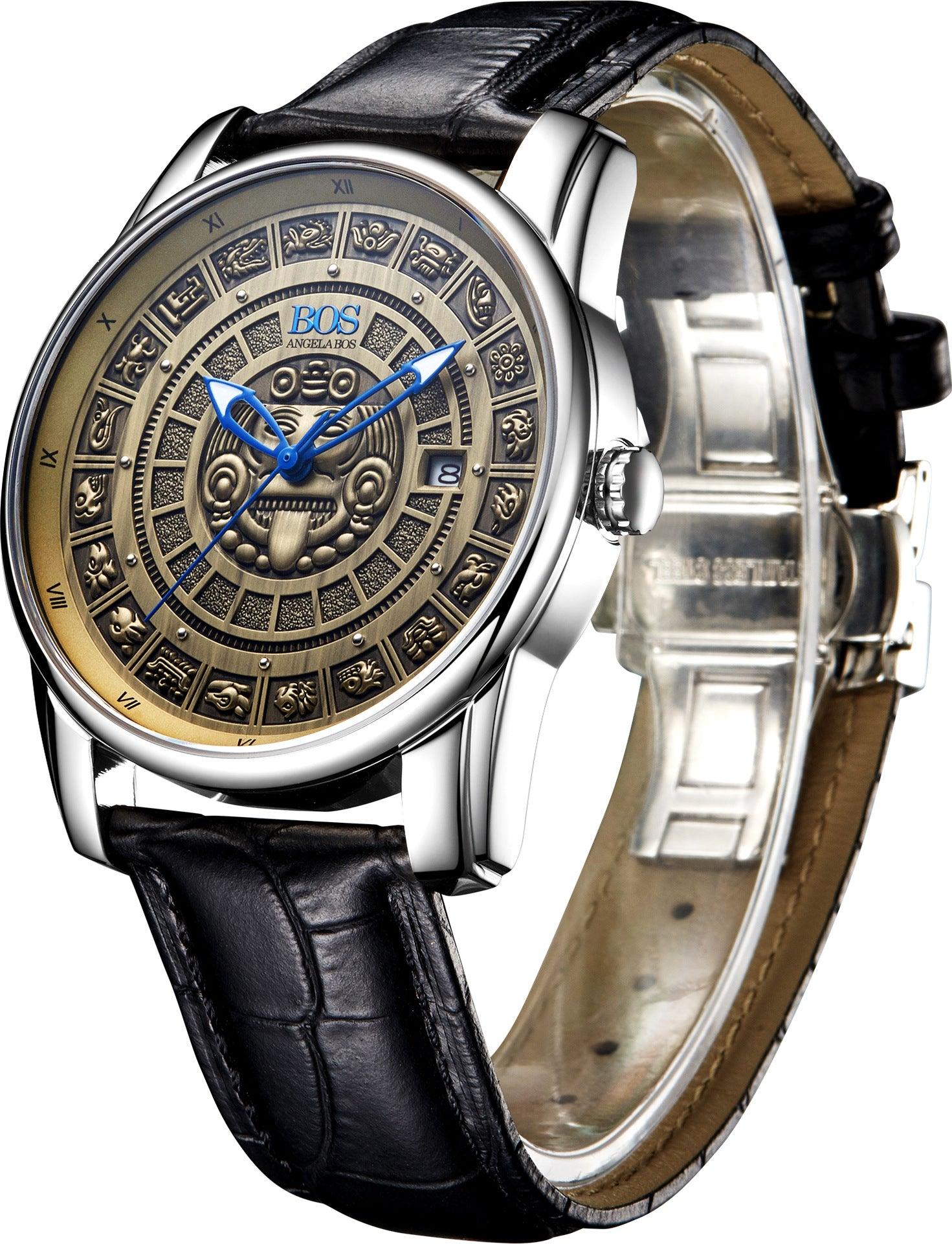 "Heritage Echo" Vintage Memorial Automatic Mechanical Watch - Timeless Tribute to Tradition and Legacy - Your-Look