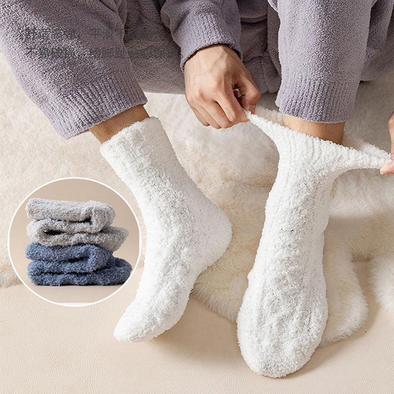 Warm Fuzzy Coral Fleece Socks For Women - Your-Look