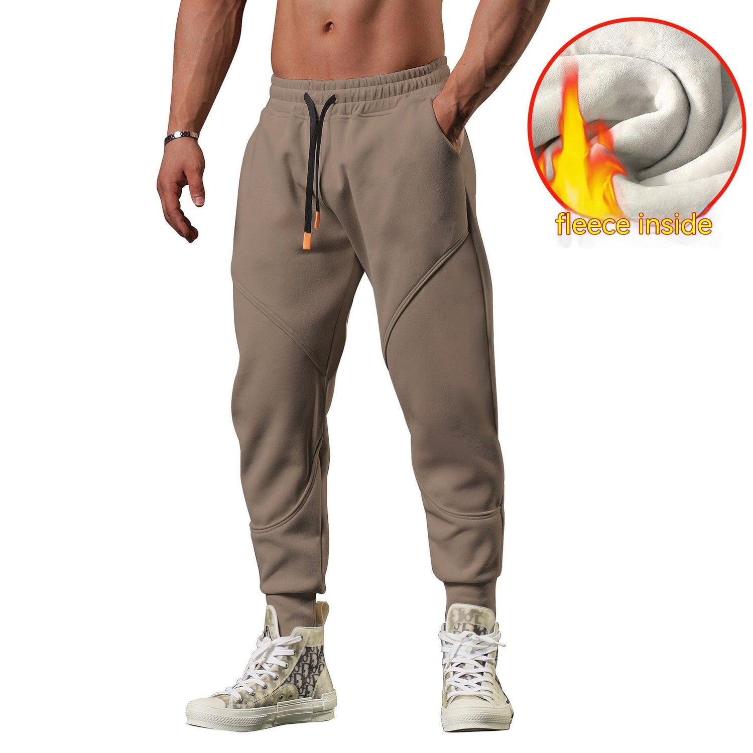 Warm Leisure Outdoor Track Sweatpants Men&