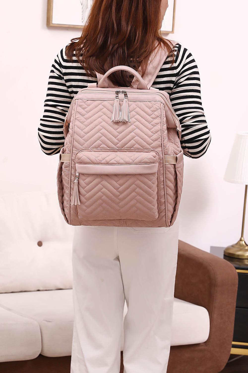Stay Prepared in Style: Waterproof Mommy Backpack for On-the-Go Parents - Your-Look