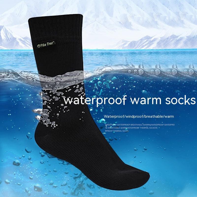 Waterproof Socks Autumn And Winter Thickening Breathable Cotton Men&