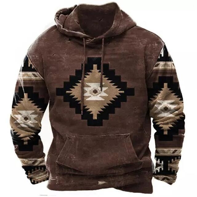 Cross-border Hot Sale 3d Sweater Western Style Printed Trend Hoodie - Fashion - Your-Look