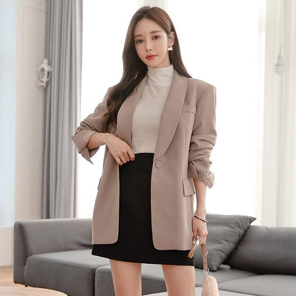 Effortlessly Chic: Mid-Length Casual Blazer - Your-Look