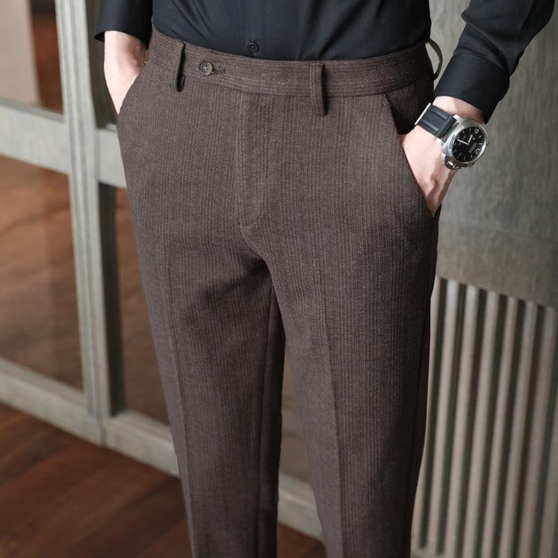 Woolen Pants Men&