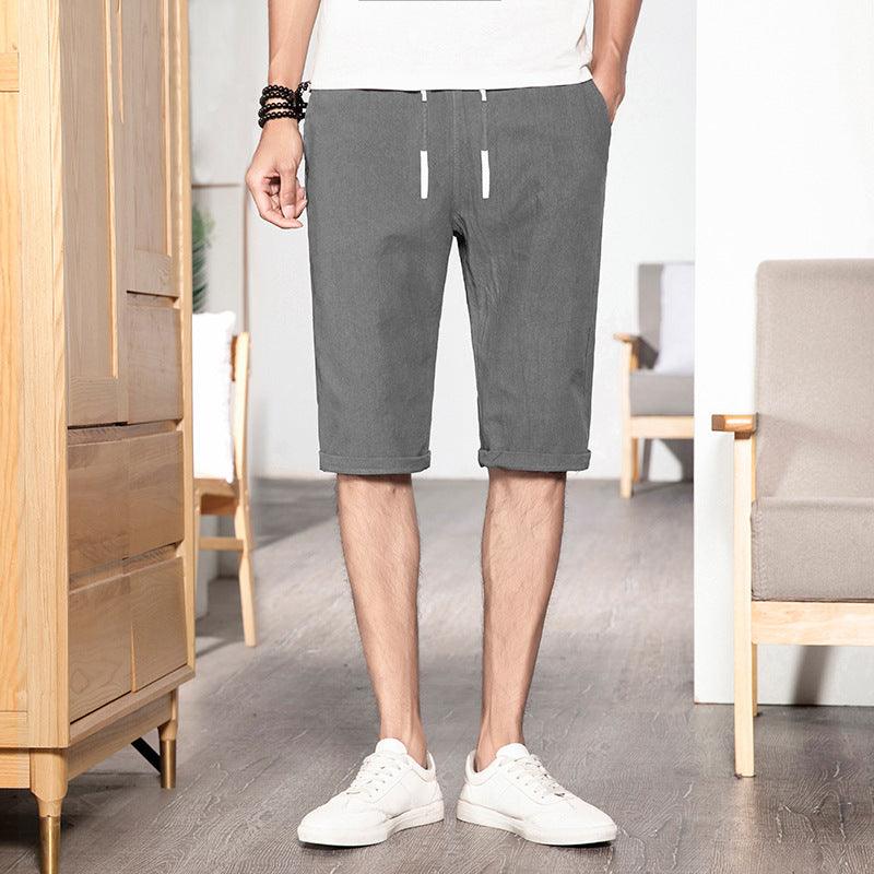 Youth Fashion Casual Cotton Linen Shorts - Fashion - Your-Look