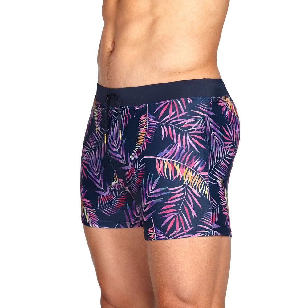 Zippered Swim Shorts With Pockets - Fashion - Your-Look