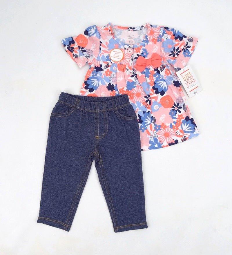 A Two-piece Set Of Jeans For Kids - - Your-Look