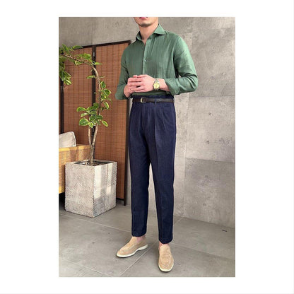 All-match Cotton Casual High-waisted Pants - Fashion - Your-Look